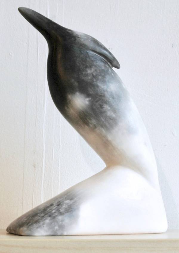 - a , Ceramic Sculpture by Linda Warrick, measuring 21 x 15 cm (H x W) £175